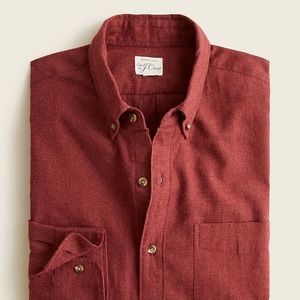 J. Crew Slim Fit Brushed Twill Casual Collared Shirt